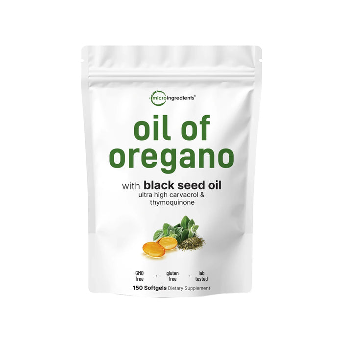 Oil of Oregano 6.000mg con Aceite de Semilla Negra